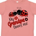 thumbnail image 4 of Inktastic My Grandpa Loves Me with Cute Ladybugs Boys or Girls Toddler T-Shirt, 4 of 5