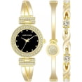 thumbnail image 3 of Anne Klein Women's Premium Crystal Accented Bangle Watch and Bracelet Set, 3 of 5