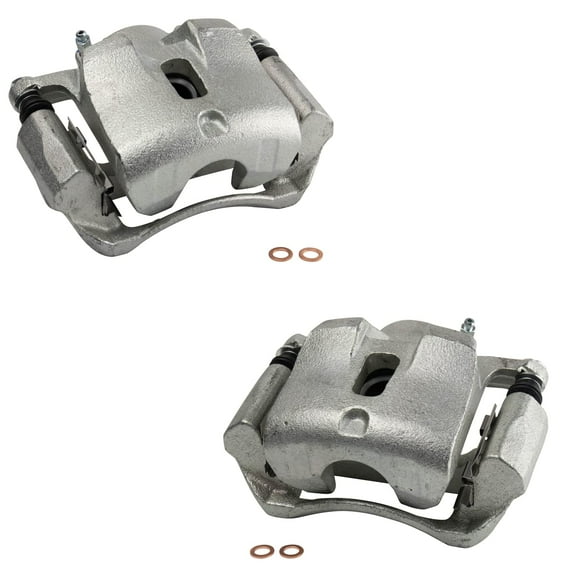 TRQ Front Brake Caliper Set Compatible with 2003-2008 Honda Pilot