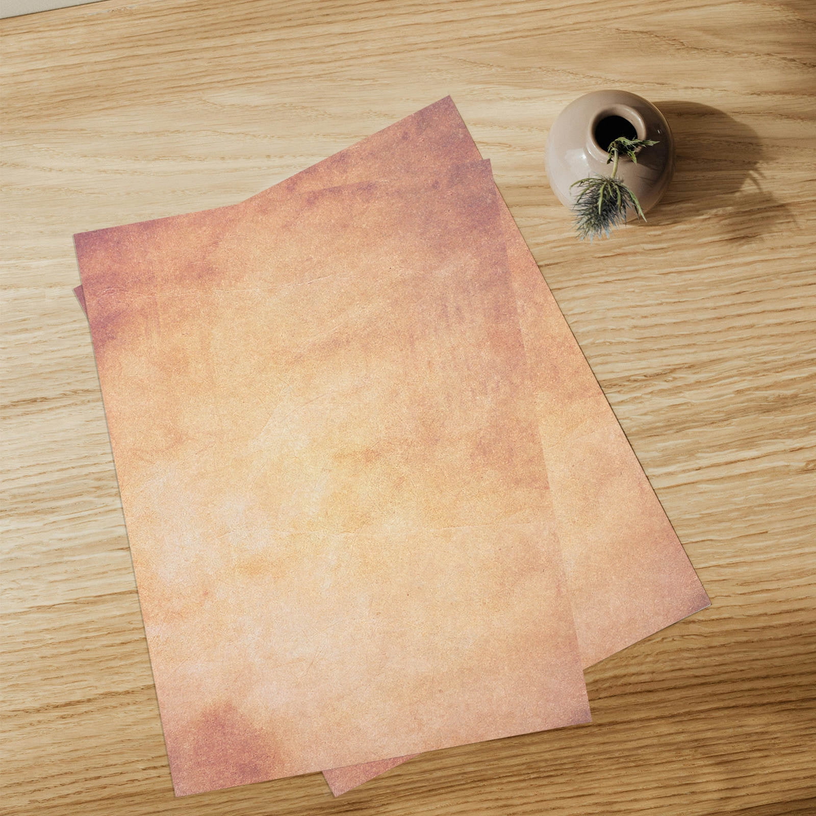 Luxshiny 50pcs Classic Paper Decorative Printer Paper Perfect For Weddings
