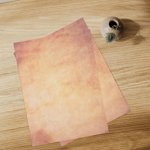 Luxshiny 50pcs Classic Paper Decorative Printer Paper Perfect For Weddings
