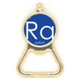 thumbnail image 1 of Chestry Elements Period Table Alkaline Earth Metal Radium Ra Beer Bottle Cap Opener Stainless Steel Key Chain, 1 of 3
