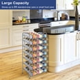 thumbnail image 2 of BTY 7-Tier Can Organizer - Holds up to 84 Cans, Silver Pantry Rack for Kitchen or Cabinet, 2 of 7