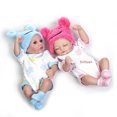 thumbnail image 2 of Mini muñeca de renacimiento de 10 pies de alto, simulación plegable de plástico para niños, educación temprana, madres novatas, juguetes de práctica para jugar en la casa, 2 of 6