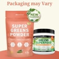 thumbnail image 6 of BioSchwartz Super Greens Powder with Probiotics, Prebiotics & Digestive Enzymes, 43 Green Superfoods Including Spirulina & Chlorella, 30 Servings, 6 of 10
