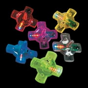 Light-Up Spin Tops - Party Favors - 12 Pieces