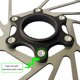 thumbnail image 5 of Rotor Del Freno Bicicleta Mi Xim MTB Road Bike Rotor Bicicleta Centerlock Rotores de freno de disco (203 mm) Tmvgtek Accesorios para bicicletas, 5 of 9