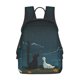 thumbnail image 1 of Disketp Farm Dog Duck Moonlight Mochila Ligera e Impermeable, Mochila de Día Resistente para Viajes, Senderismo y Uso Diario para Hombre y Mujer, 1 of 7
