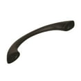 thumbnail image 3 of Amerock Vaile 3-3/4 in (96 mm) Center-to-Center Flat Black Cabinet Pull - 10 Pack, 3 of 5