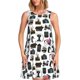 thumbnail image 1 of Balery Cool Camera Vestidos de verano para mujer con estampado: vestido holgado sin mangas, vestido playero informal y cómodo para días calurosos., 1 of 7
