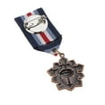 thumbnail image 4 of Antique Style Geometric Medal Crown Brooch Pin Fancy Dress Costume Cosplay Uniform Corsage 85 mm, 4 of 7