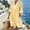 *Yellow, variant on ClodeEU Women's Striped V Neck Short Sleeve Dress with Pockets ,Casual Loose Fit Cover Up for Summer Vacation Light Blue,Women's Plus L