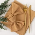 thumbnail image 3 of Socomi Linen Napkins Olive Green Easter Spring Cloth Napkins Bulk Washable Cotton Set of 6 17"x17" for Wedding Party Bridal Baby Shower Birthday Table Decorations, 3 of 6