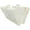 White, variant on Women Acrylic Evening Clutch Purse Rattan Woven Pattern Beach Style Hobo Bag Square Handbag Crossbody Shoulder Bag with Chain