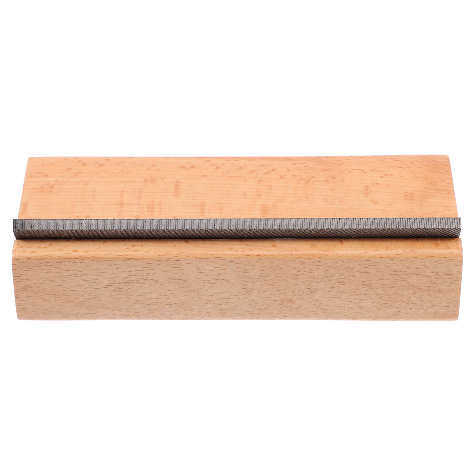 DEEPCRAFF 1Pc Guitar Chamfering Fix Tool with High Carbon Steel and Maple for Fret End Dressing