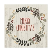Trademark Fine Art 'Rustic Christmas II' Canvas Art by Grace Popp