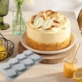 thumbnail image 7 of 8-Cavity Silicone Baking Mold - Non-Stick Cake Pan for Muffins Cupcakes Soap - Flexible Baking Tray - Lemon, 7 of 7