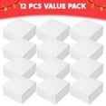 thumbnail image 4 of Joyfy 12 Pcs White Square Cookie Boxes, Plain White Treat Boxes with Lids 8" x 8" x 4" Bakery Gift Wrapping Box for Party Favor Pastries, Birthday Party, Present, Thanksgiving, Winter Holidays, 4 of 10