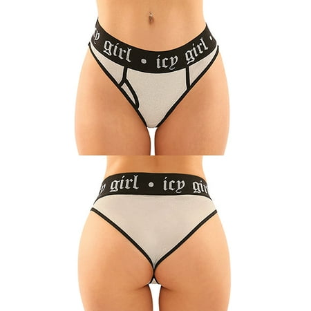 Vibes Buddy Pack Icy Girl Metallic Boy Brief & Lace Thong