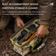 thumbnail image 4 of Mochila deportiva impermeable para gimnasio Molle para exteriores, mochila para senderismo (camuflaje CP) Likrtyny  Para estrenar, 4 of 9