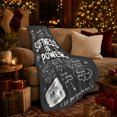 thumbnail image 3 of Softness Is Power Quote, Empowering Graphic Style for Self Care Fans, Gentle Strength Message and Appreciation Gift, Cozy Flannel Blanket for Bedroom and Reading Nook, Peaceful Home Decor, 3 of 9