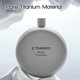 thumbnail image 1 of 150ml/180ml Titanium Flask Alcohol Whisky Wine Flask with Refill Funnel for Outdoor Camping Backpacking Travel Picnic, 1 of 4