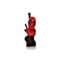 Design Hand Painted Collectible - Handmade Tobacco Pipe Superheros Hand Painted Art Collectible (Deadpool)