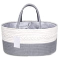 thumbnail image 4 of Shelf Storage Basket Simple Beautiful Cotton Rope Woven Baby  Basket Toy Storage Basket Fabric Storage Box, 4 of 8