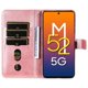 thumbnail image 3 of Estuche de Cuero PU con Cierre para Samsung Galaxy M52 5G , Funda Protectora con Billetera y Correa, 3 of 6