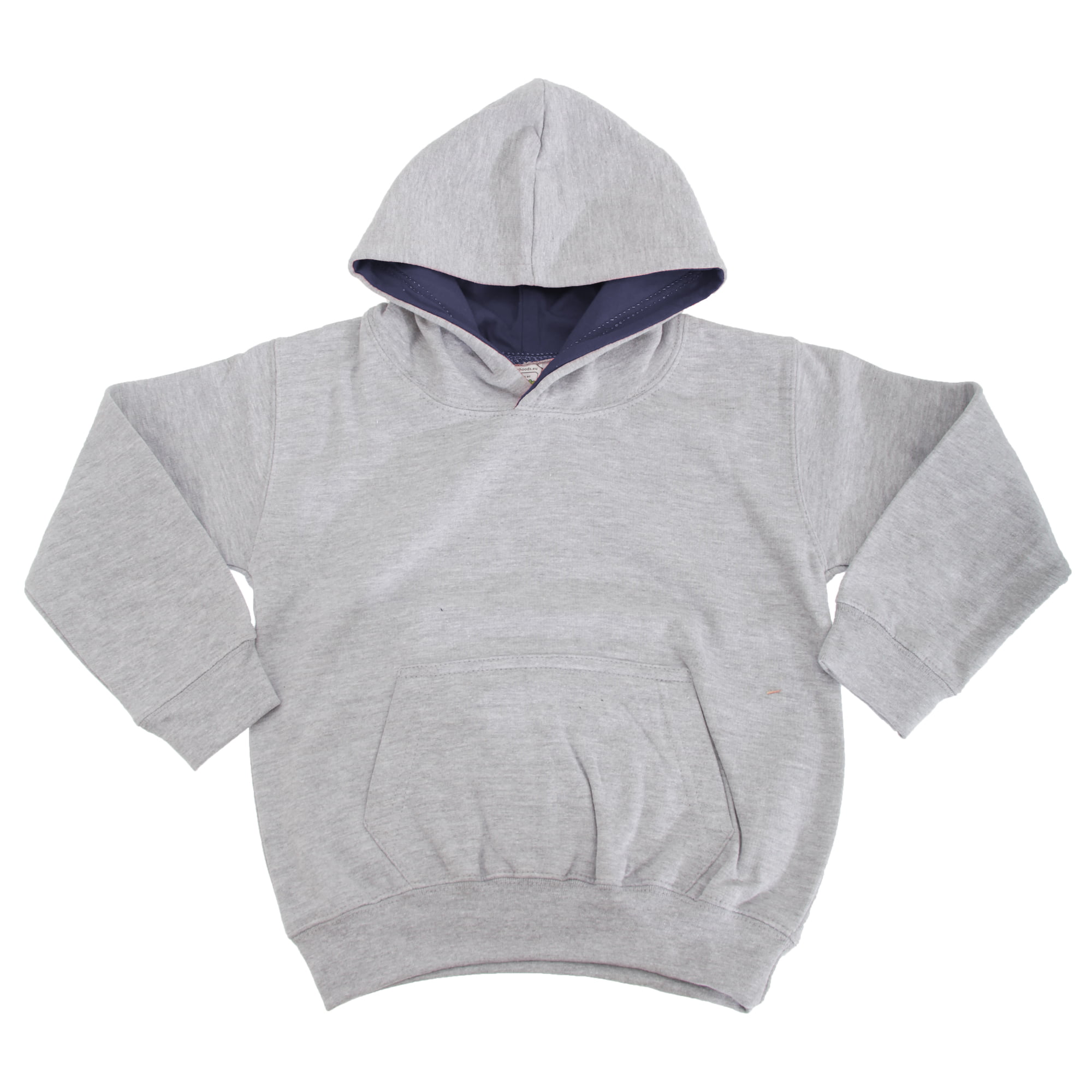 New AWDIS Kids Varsity Contrast Hoodie Hooded Jumper Quality Hoody Sweatshirt