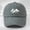 GRAY, variant on Interesting baseball cap, mountain print, outdoor men's casual sports, breathable duckbill cap, washed retro sun hat
