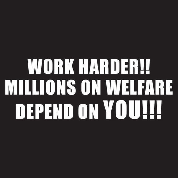 Work Harder Vinyl Decal Sticker | Cars Trucks Vans Walls Laptops Cups | White | 6.5 X 2.6 Inch | KCD1764