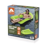 Ozark Trail Easy Float Inflatable Lounge, Green