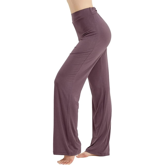 FELEMO Women's Bootcut Yoga Pants High Waist Workout Pants 4 Way