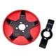 thumbnail image 3 of Placa de desmalezado de 15cm con cuchilla cortadora, accesorios versátiles profesionales para eliminar , piezas de repuesto universales, 3 of 8