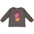 thumbnail image 3 of Inktastic Little Sister-dino Girls Long Sleeve Toddler T-Shirt, 3 of 5