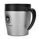 thumbnail image 2 of Taza de café Heaveant, taza de café con aislamiento de acero inoxidable, taza de agua para el hogar con cuchara y tapa para viajes de oficina(Plata), 2 of 5