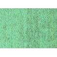 thumbnail image 1 of Ahgly Company Machine Washable Indoor Rectangle Abstract Turquoise Blue Modern Area Rugs, 5' x 7', 1 of 4