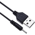 thumbnail image 1 of Cable USB a CC de 2,0 mm, adaptador de cargador USB CC para auriculares, USB 2.0 tipo A macho a CC de 2,0 mm x 0,6 mm, conector adaptador de corriente de enchufe cilíndrico CC de 5 voltios, 1 of 5