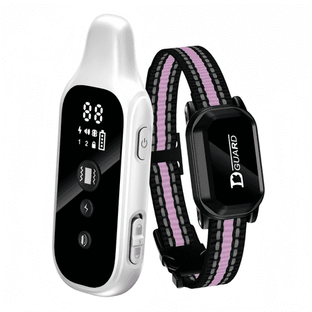 Dog Training E-Collar with Remote Up to 3300FT IPX7 Waterproof Rechargeable Electric Collar with Level Vibration & Safe Static Shock & Beep Modes