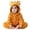 Yellow, variant on Wearable Blanket Hoodie, Plush Teddy One Piece Bear Suit for Baby, Girls and Boys,Fluffy, Warth Hood, Button-Front Closure