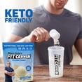 thumbnail image 4 of Fit Crunch Protein Powder, Vanilla Milkshake, 25g Protein, 18 Servings, 4 of 7