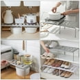 thumbnail image 2 of FRCOLOR Seasoning Storage Shelf Desktop Storage Rack Telescopic Kitchen Storage Rack, 2 of 8