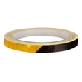 thumbnail image 1 of Reflective Sticker Rim Luminous Warning Tape tape reflective Motorbike Bike Frame Wheel Adhesive Reflector Strip, Black Orange, 1 of 8