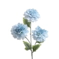 thumbnail image 2 of Dahlias Artificial Flowers, Faux Dahlias Real Touch, No Wilting, Low Upkeep, Dining Table Centerpieces, Wedding, Home Decor, #04_Blue, 2 of 6