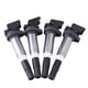 thumbnail image 2 of 4Pcs Ignition Coils Pack Replacement for 120 135 325 330 335 X1 X3 X5 X6 Replaces 12138616153, 2 of 16