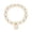 B, variant on Initial Pearl Bracelet Flower Girl Bracelet Proposal For Girls Dainty Gold Pearl Bracelets With Letter A Z Personalized Name Jewelry Birthday Christmas Wedding For Her