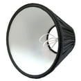 thumbnail image 2 of Royal Designs Designer Mushroom Pleat Empire Clip On Chandelier Lamp Shade, Black, 3" x 5" x 4.5", Set of 6, 2 of 3