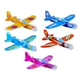 thumbnail image 2 of 4x 5 Piezas Mini Avión de Espuma Favores de Fiesta Fácil de Montar Pequeño Avión Planeador Volador Conjunto para Niños Niños Goodie Bag Stuffers Regal 4 piezas, 2 of 8