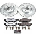 thumbnail image 3 of PowerStop Front Z36 Truck & Tow Carbon-Fiber Ceramic Brake Pad and Drilled and Slotted Rotor Kit Fits: FORD Select Models K5507-36, 3 of 9